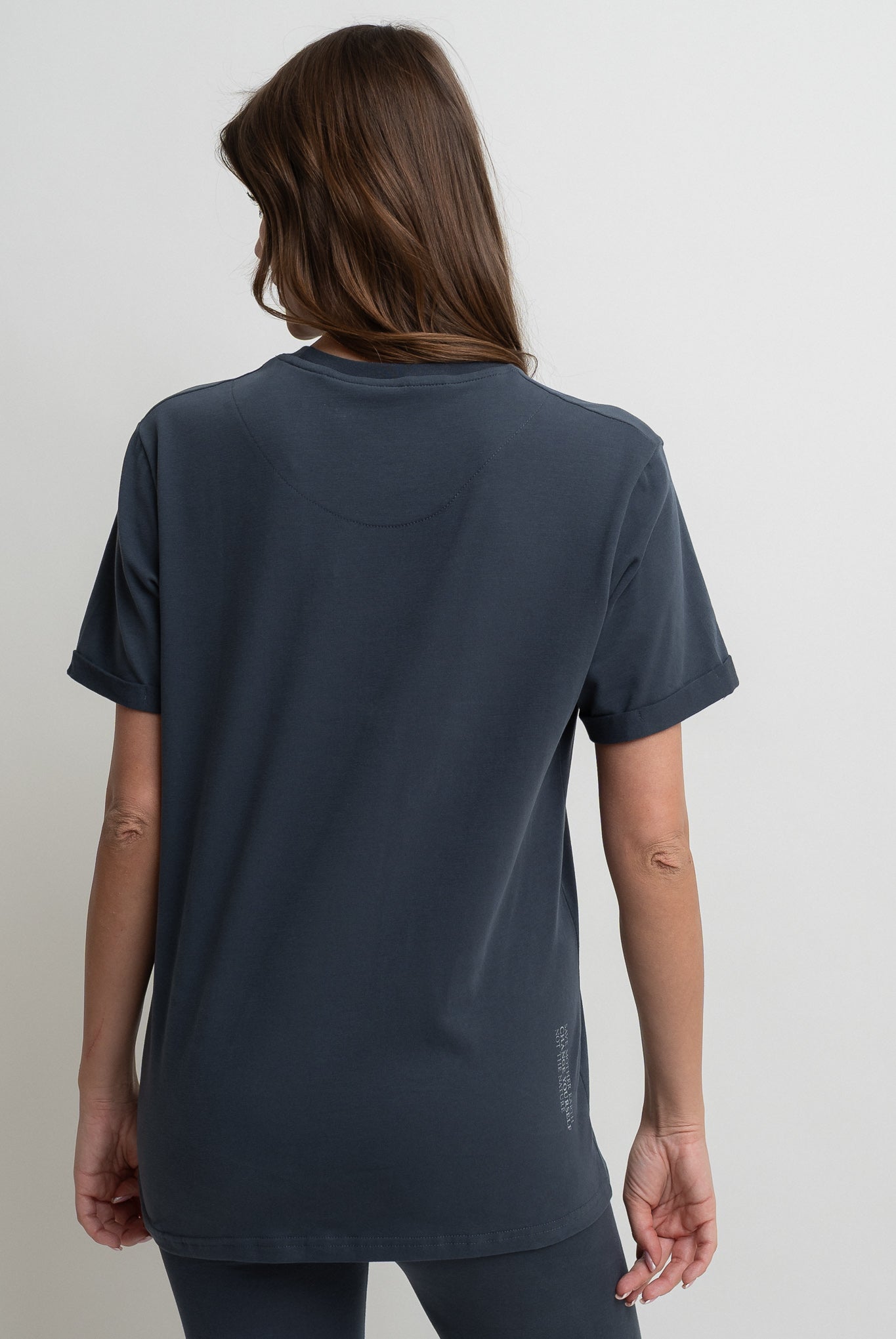 T-SHIRT DAMSKI GRAFITOWY - MORAINE