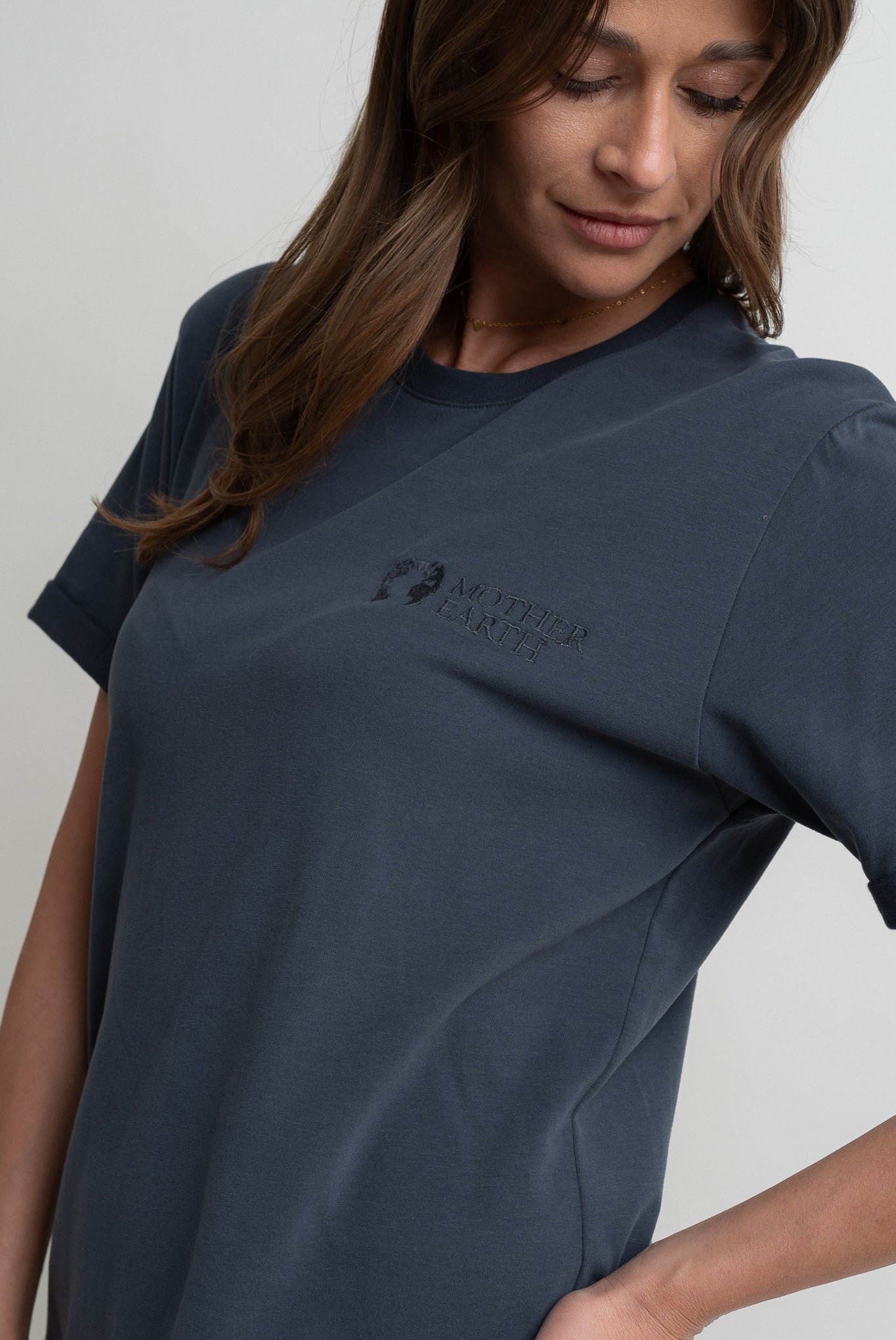 T-SHIRT DAMSKI GRAFITOWY - MORAINE