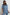 OVERSIZE T-SHIRT DARK BLUE - HURON