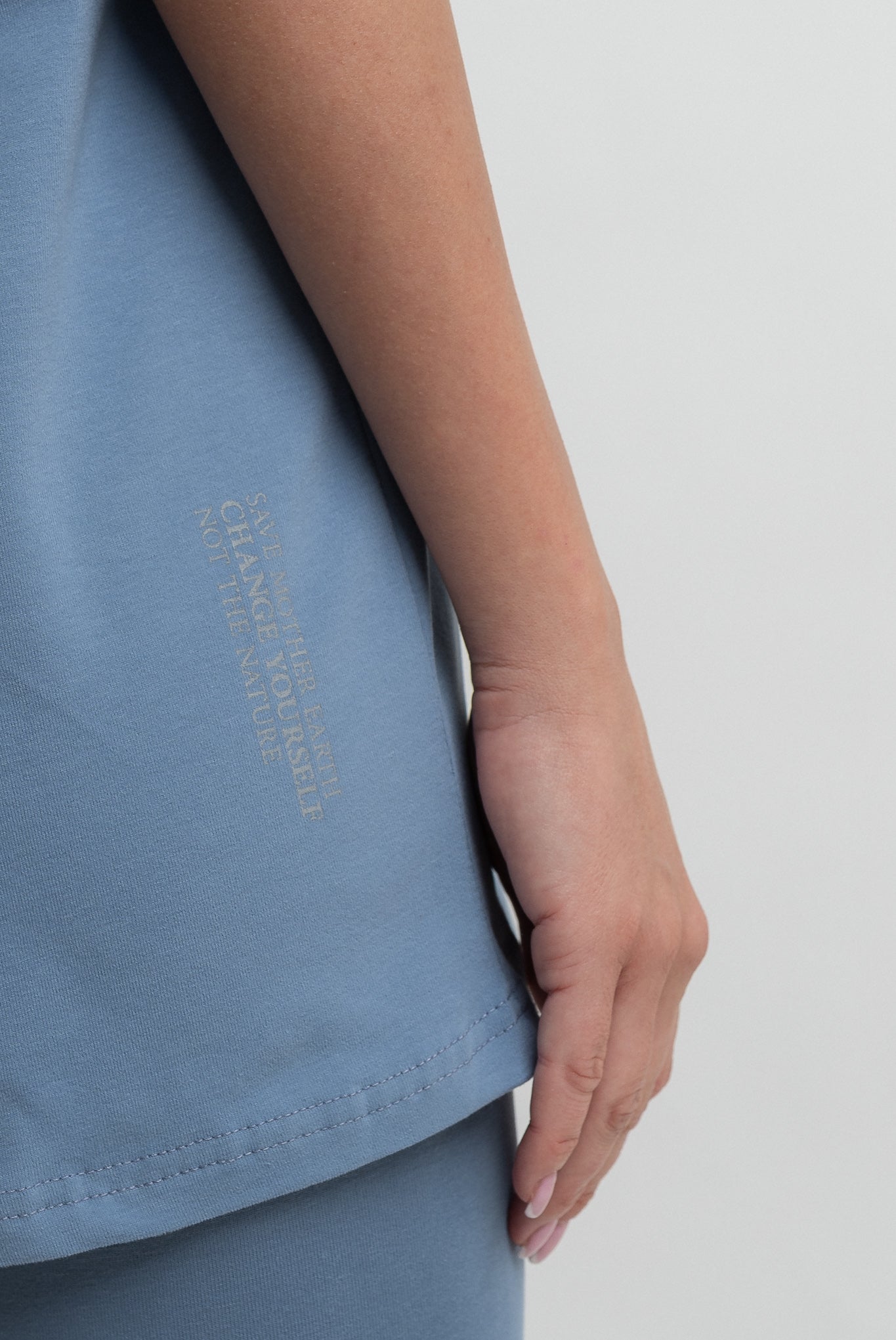 OVERSIZE T-SHIRT DARK BLUE - HURON
