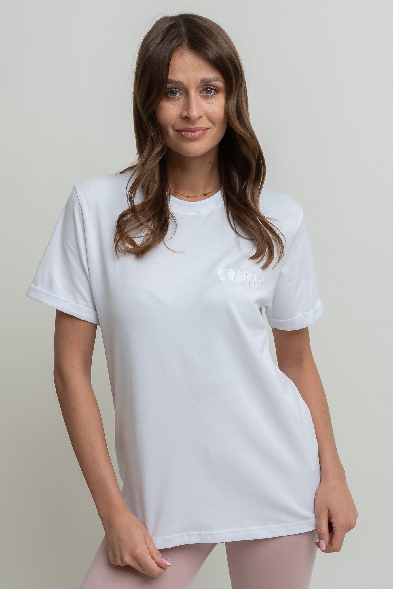 T-SHIRT DAMSKI BIAŁY- MORAINE