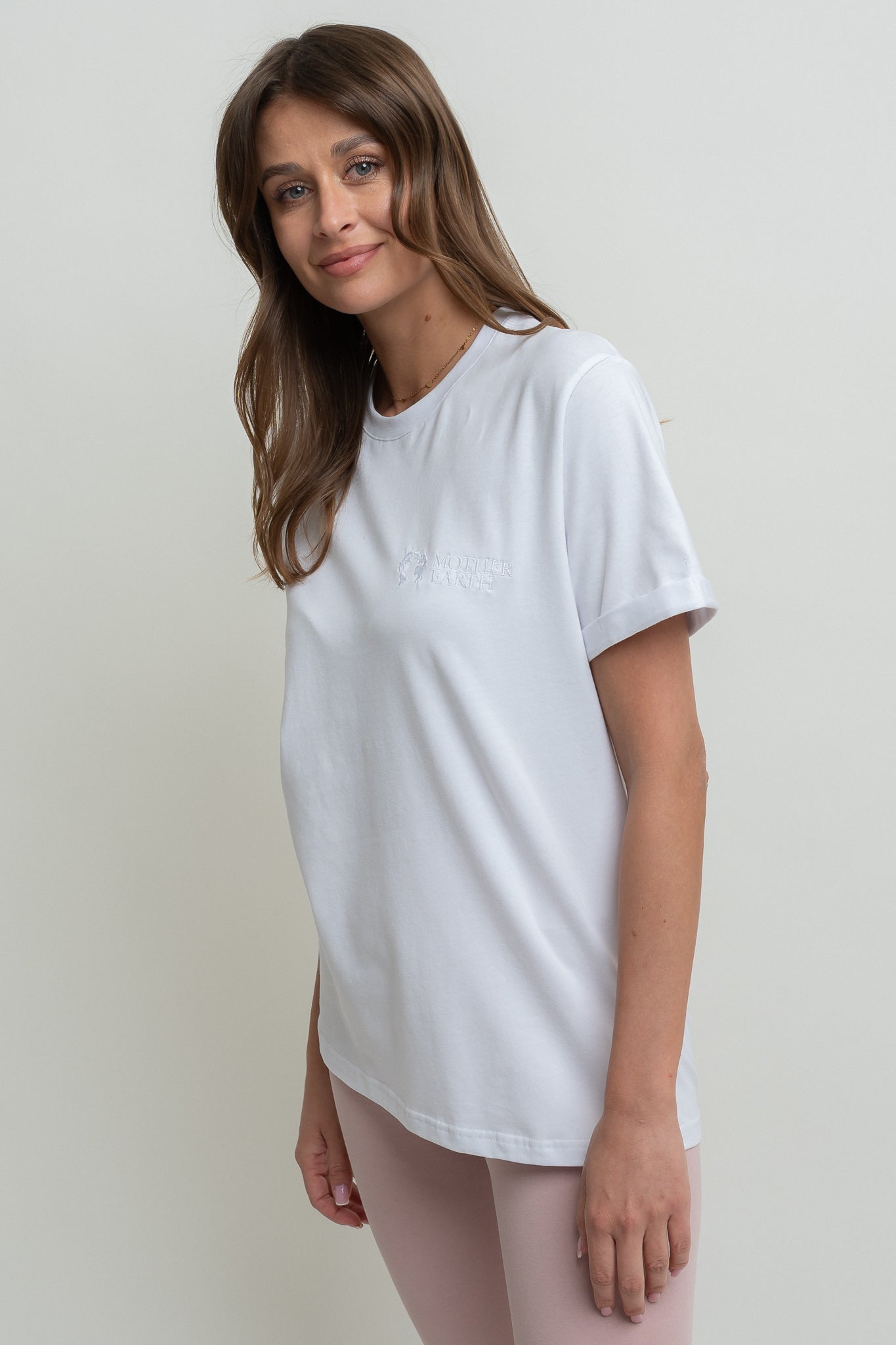 T-SHIRT DAMSKI BIAŁY- MORAINE