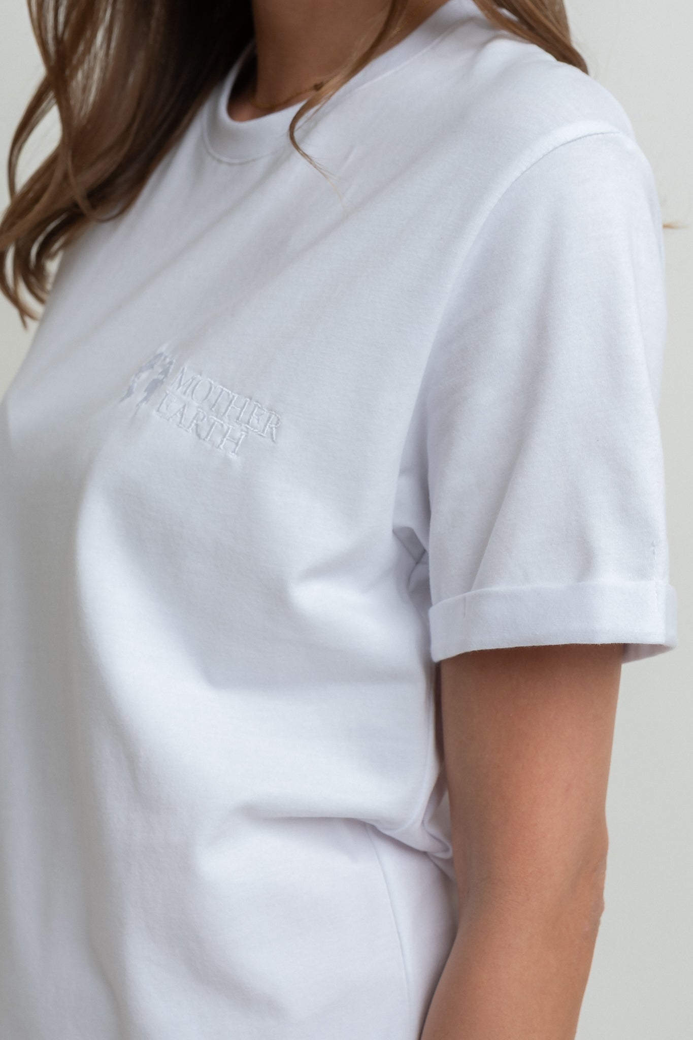 T-SHIRT DAMSKI BIAŁY- MORAINE
