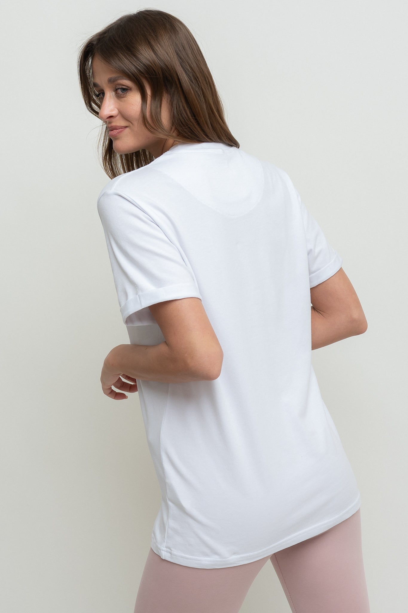 T-SHIRT DAMSKI BIAŁY- MORAINE