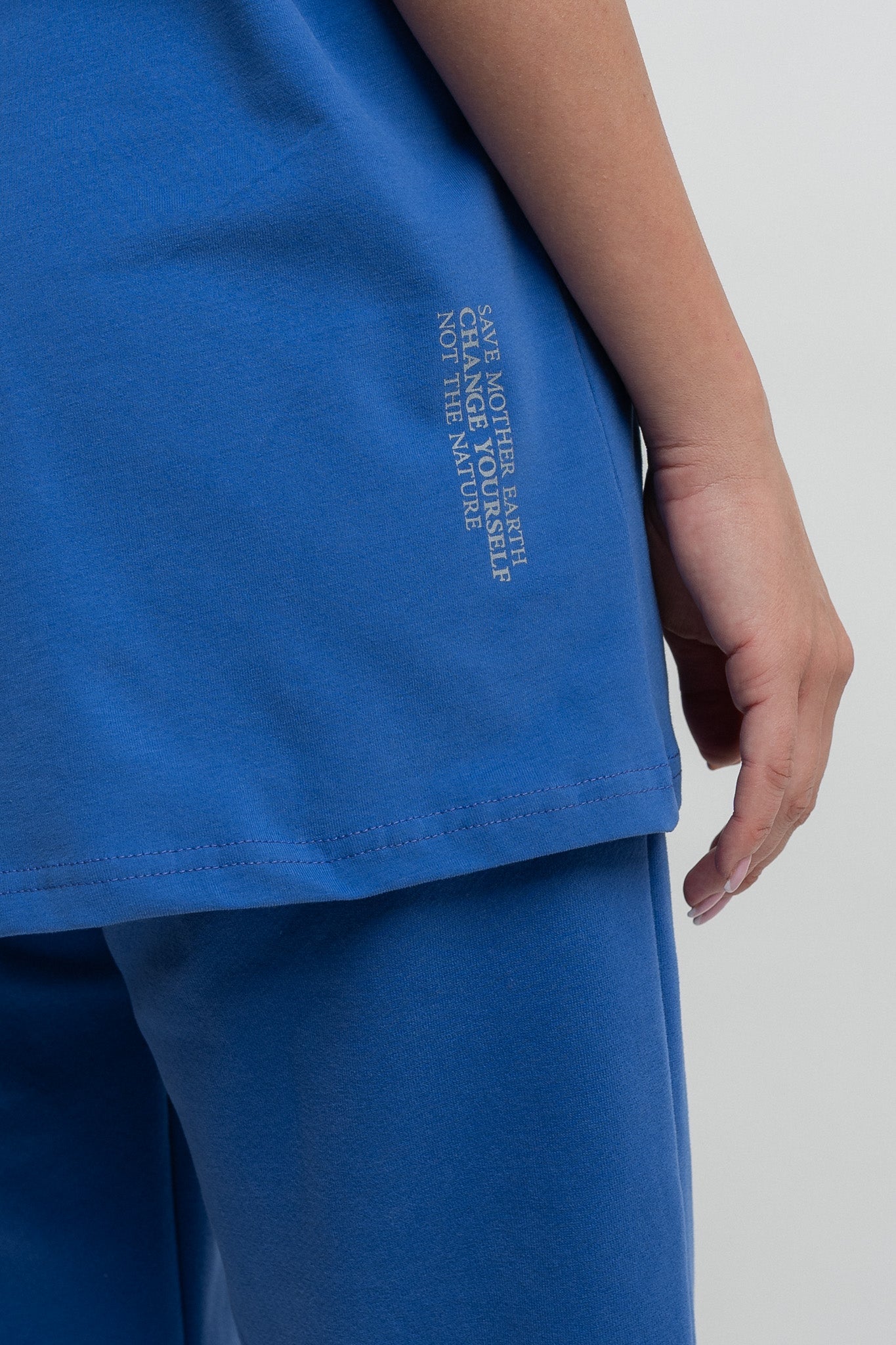 T-SHIRT OVERSIZE CHABROWY- HURON