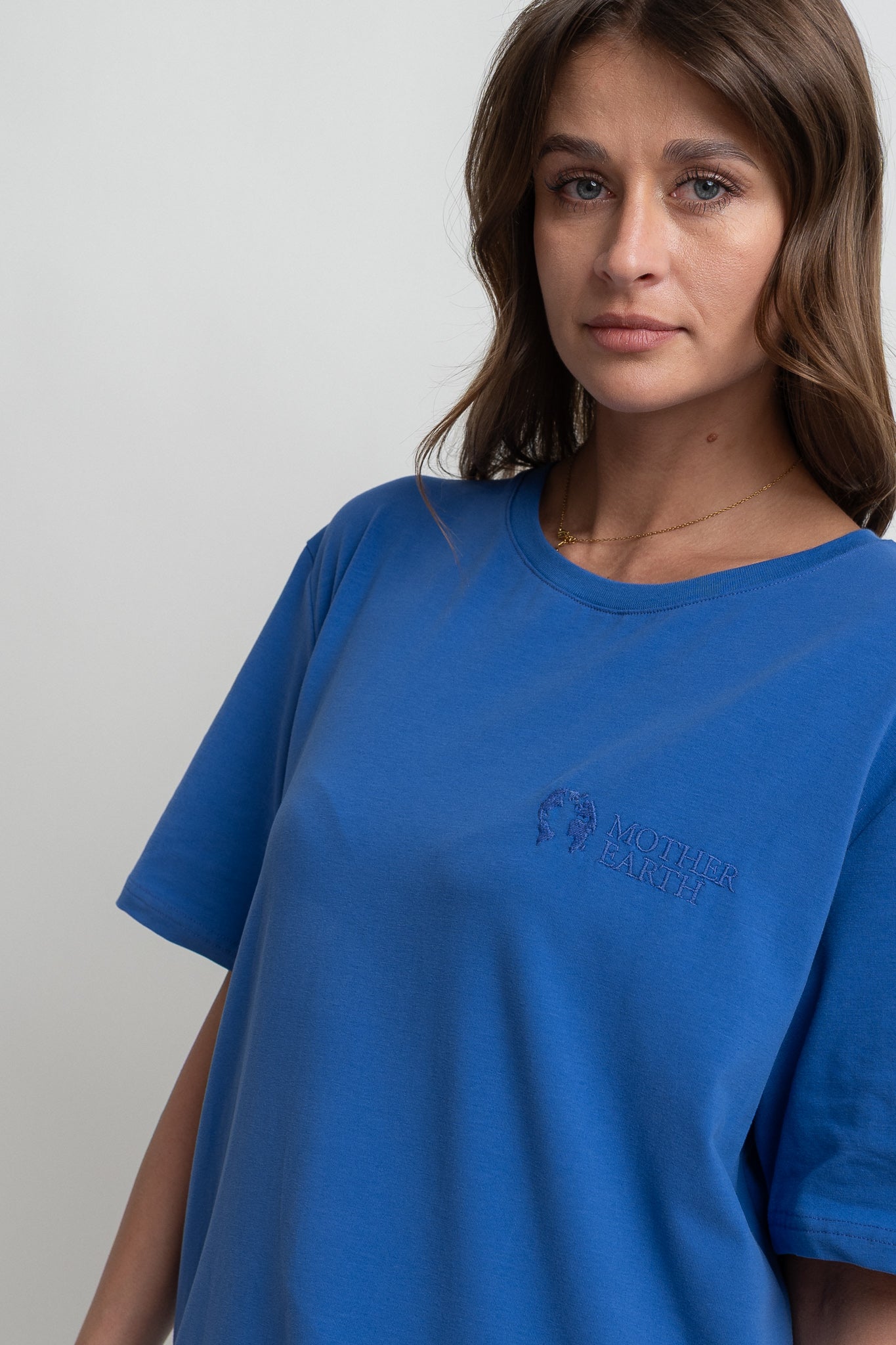 T-SHIRT OVERSIZE CHABROWY- HURON