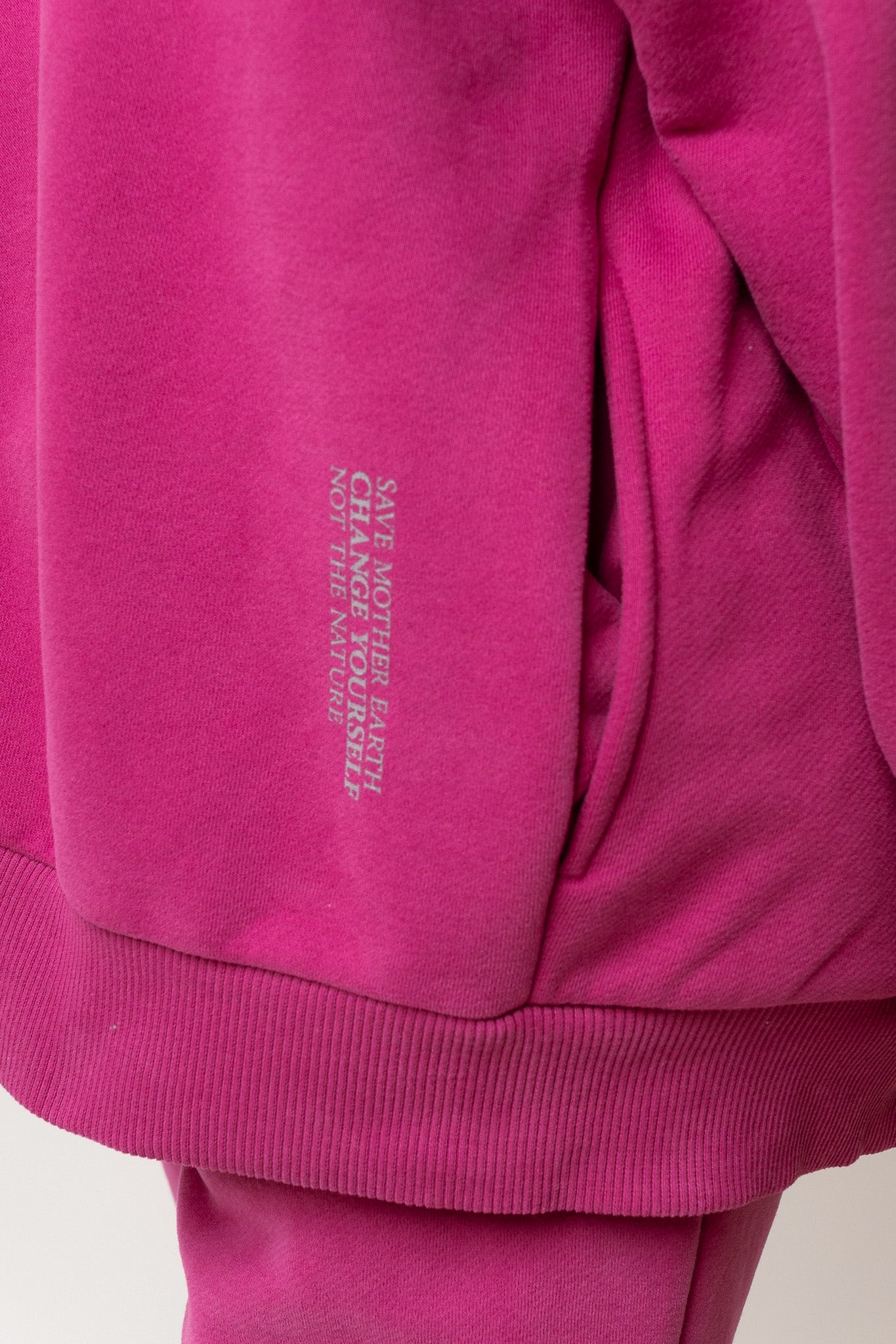 BLUZA Z KAPTUREM ROZPINANA RÓŻOWA-NIKO