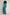 WIDE LEG WASHED TURQUOISE SWEATPANTS - ESBJERG