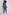 BLUZA OVERSIZE Z SZEROKIM DEKOLTEM GRANATOWA  - MULL