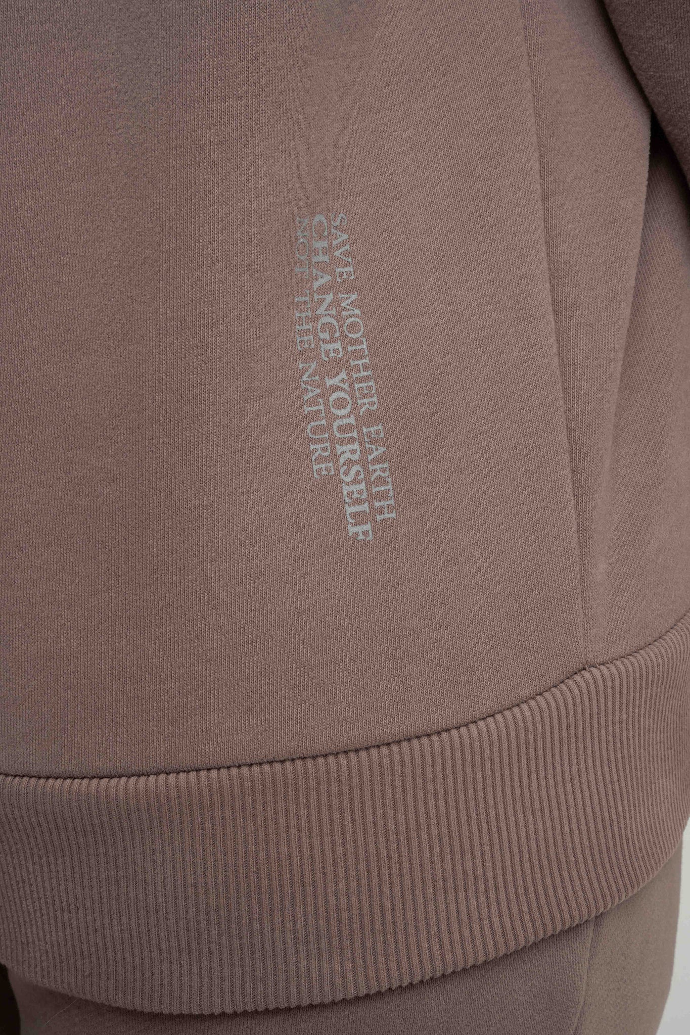 BLUZA Z KAPTUREM CAPPUCCINO - MOHELI