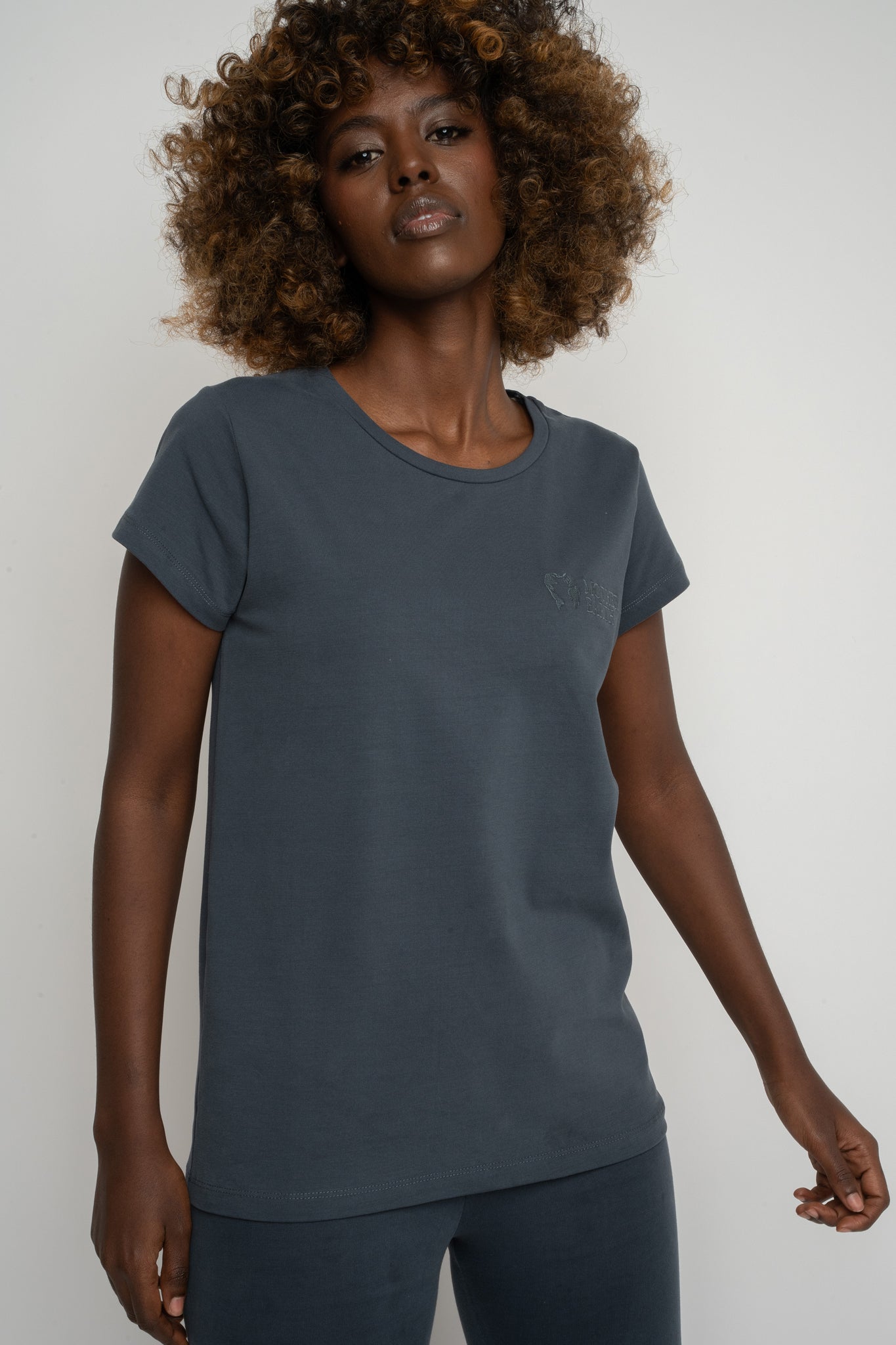 T-SHIRT DAMSKI GRAFITOWY - PETIT