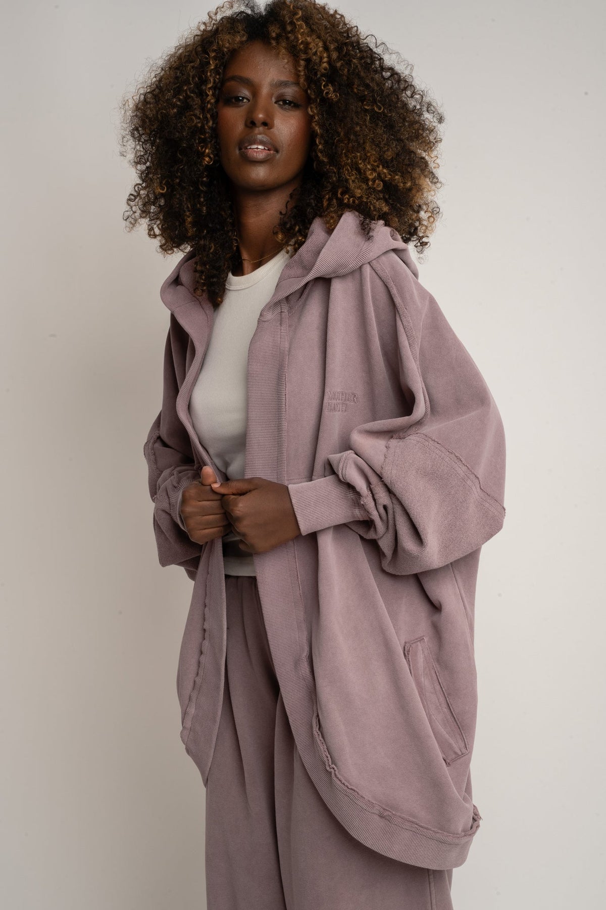 HEATHER WASHED SWEATSHIRT - LUND