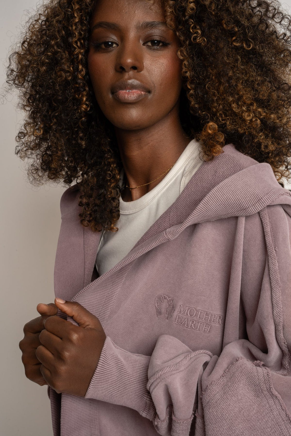 HEATHER WASHED SWEATSHIRT - LUND