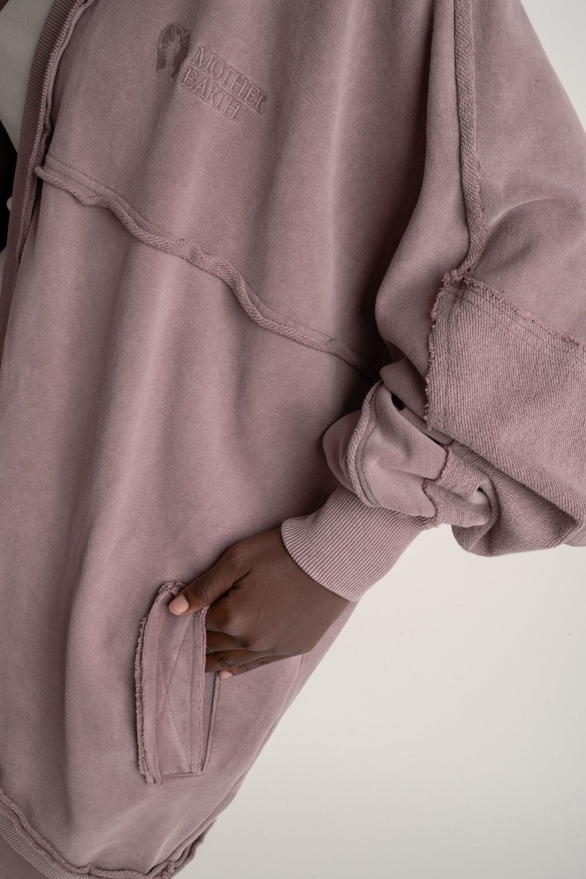 HEATHER WASHED SWEATSHIRT - LUND