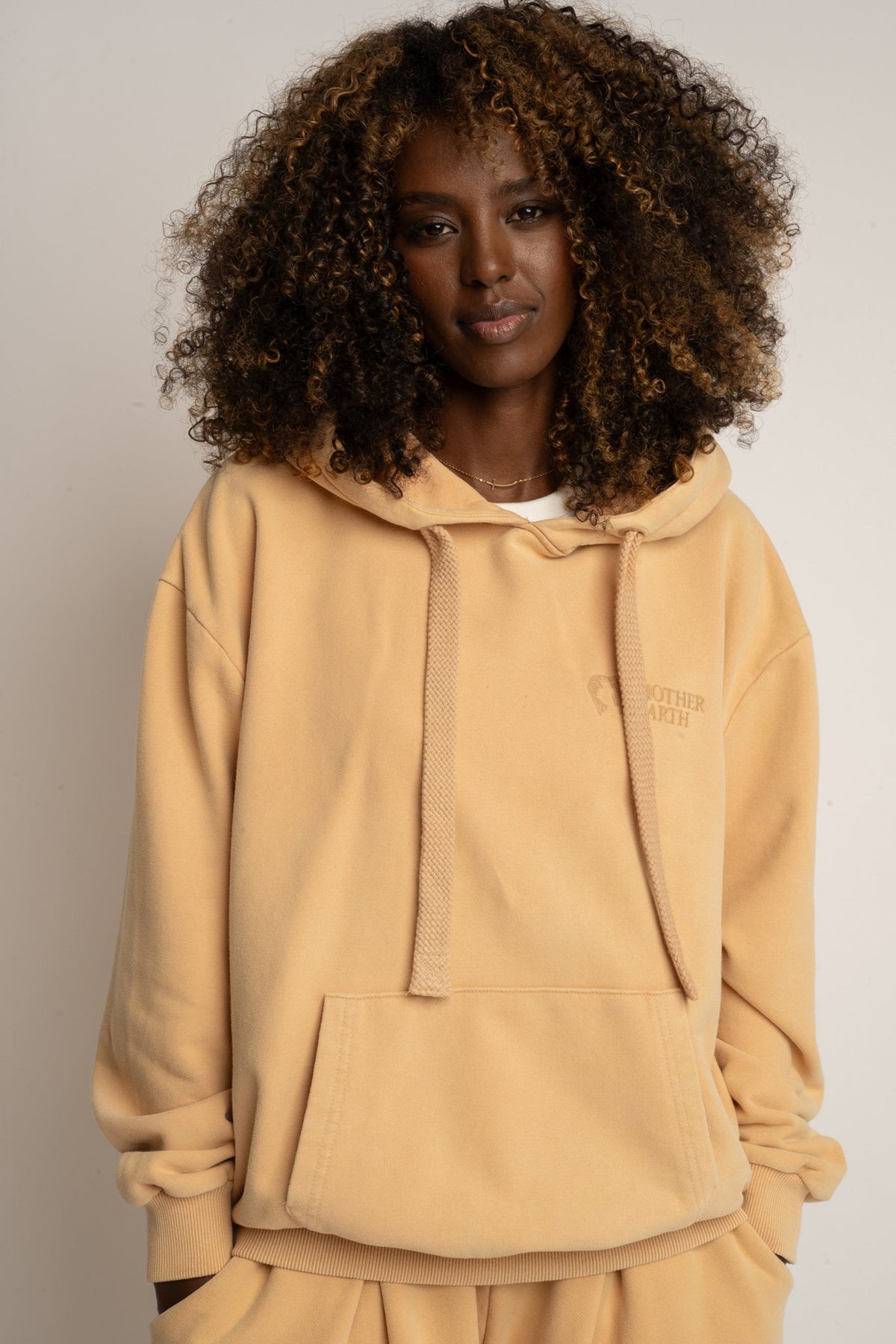 WASHED HOODIE - MUSTARD - LAPLAND
