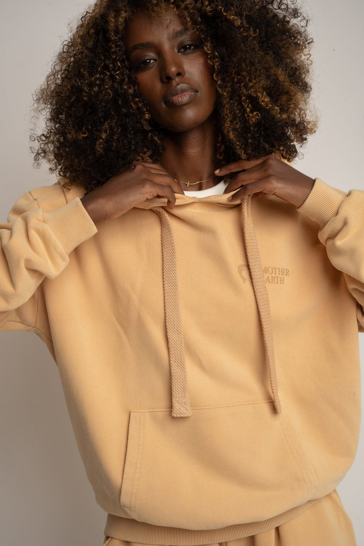 WASHED HOODIE - MUSTARD - LAPLAND