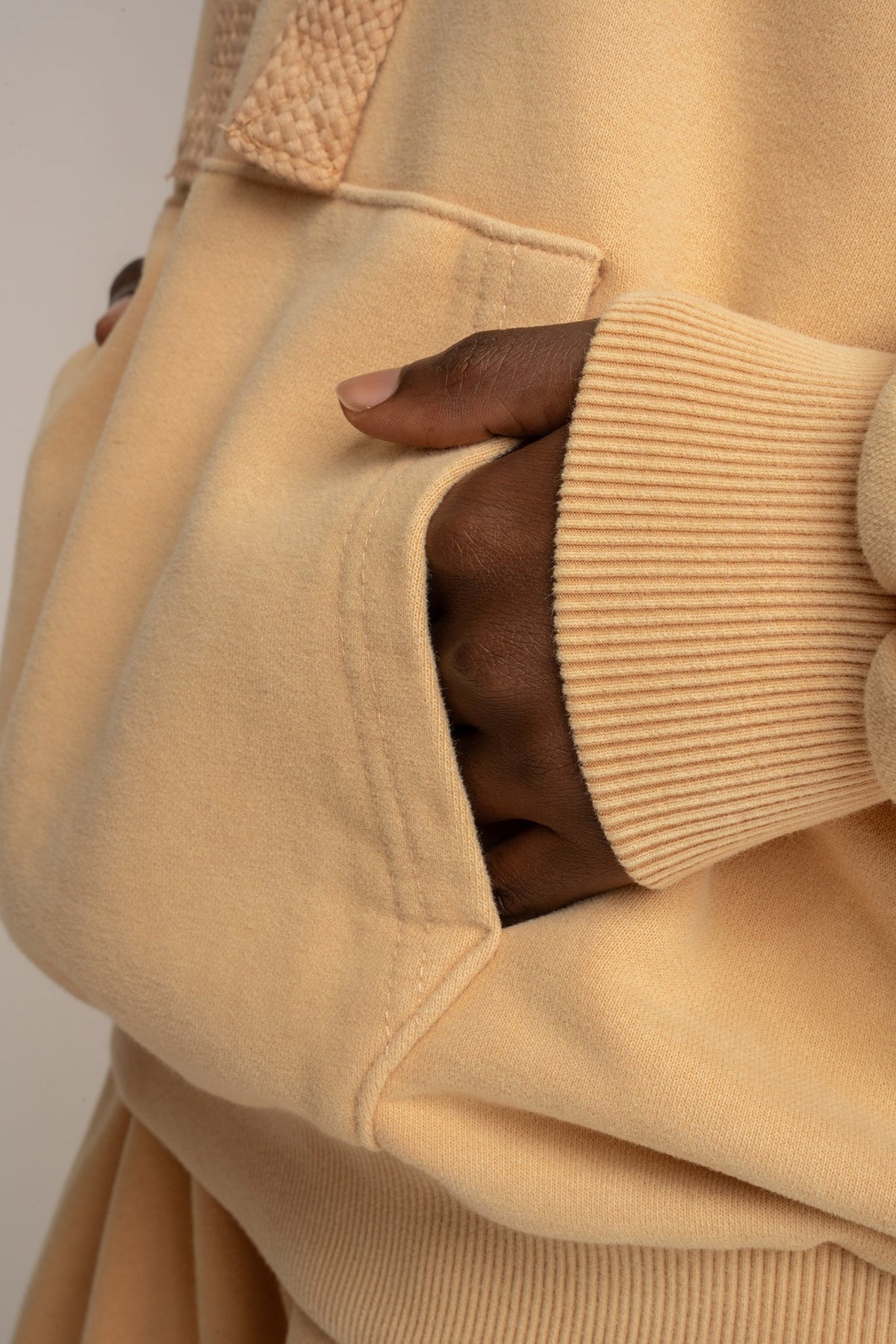 WASHED HOODIE - MUSTARD - LAPLAND