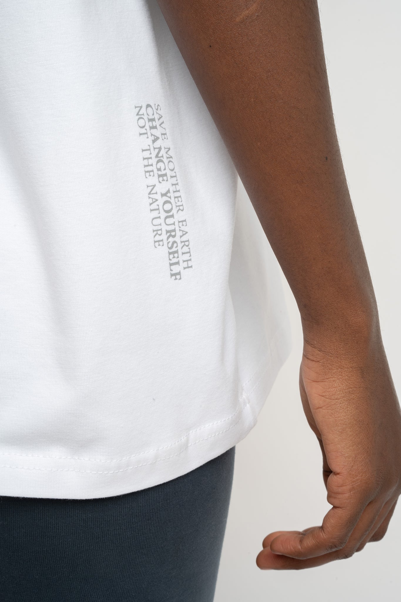 T-SHIRT DAMSKI BIAŁY - OYSTER