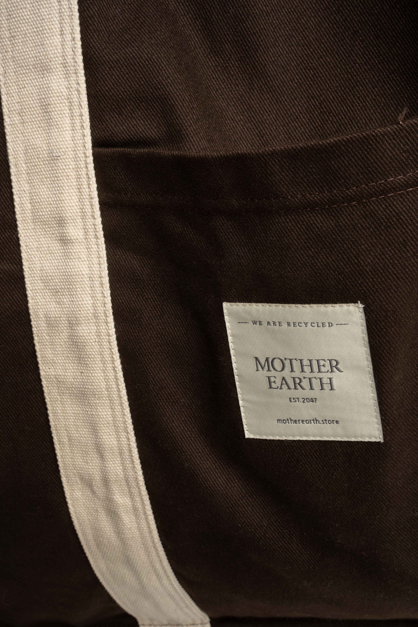 TORBA TYPU SHOPPER  BAG BRĄZOWA - LIDO