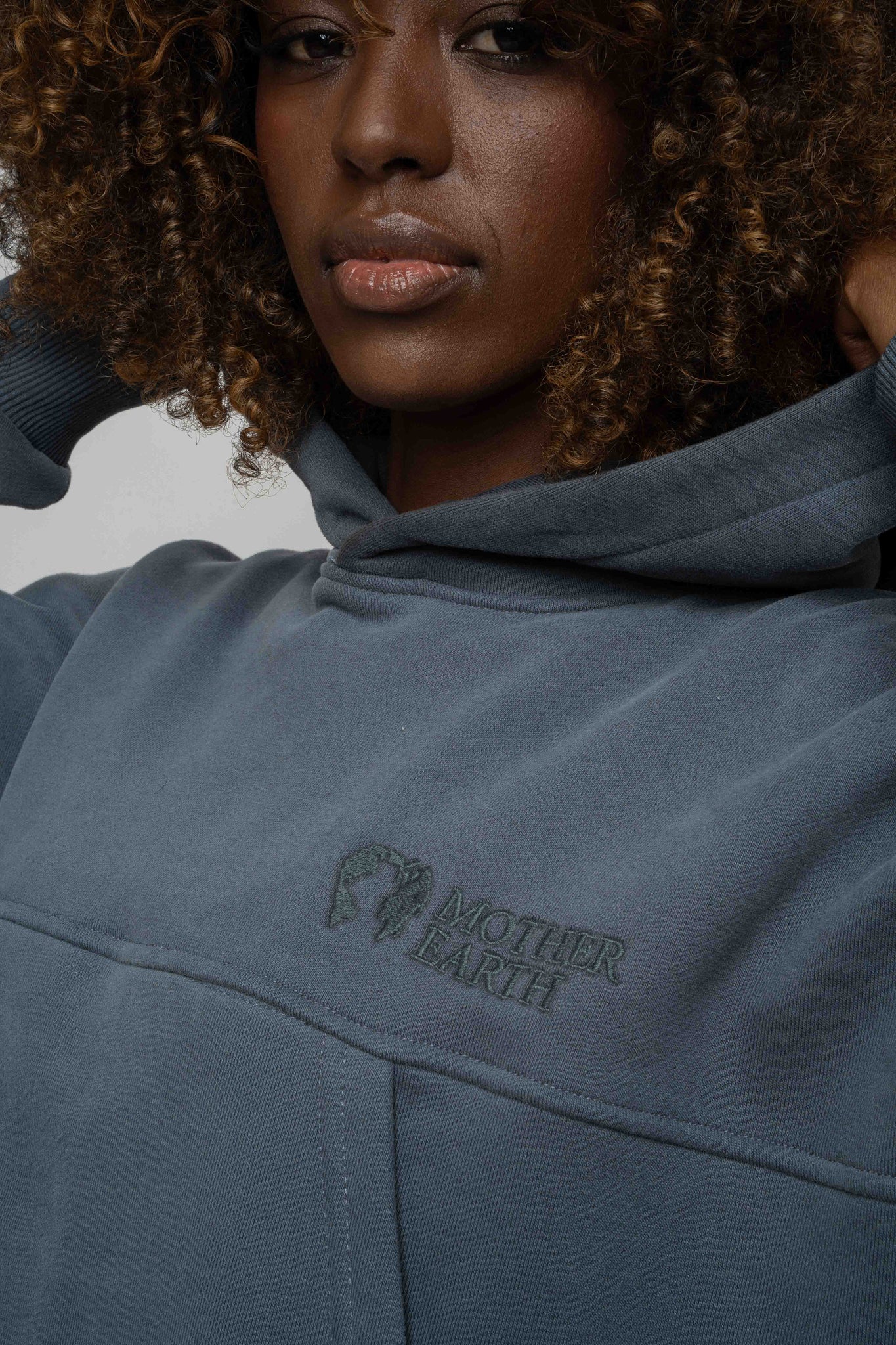 BLUZA Z KAPTUREM 2nd DROP GRAFITOWA - MURIA