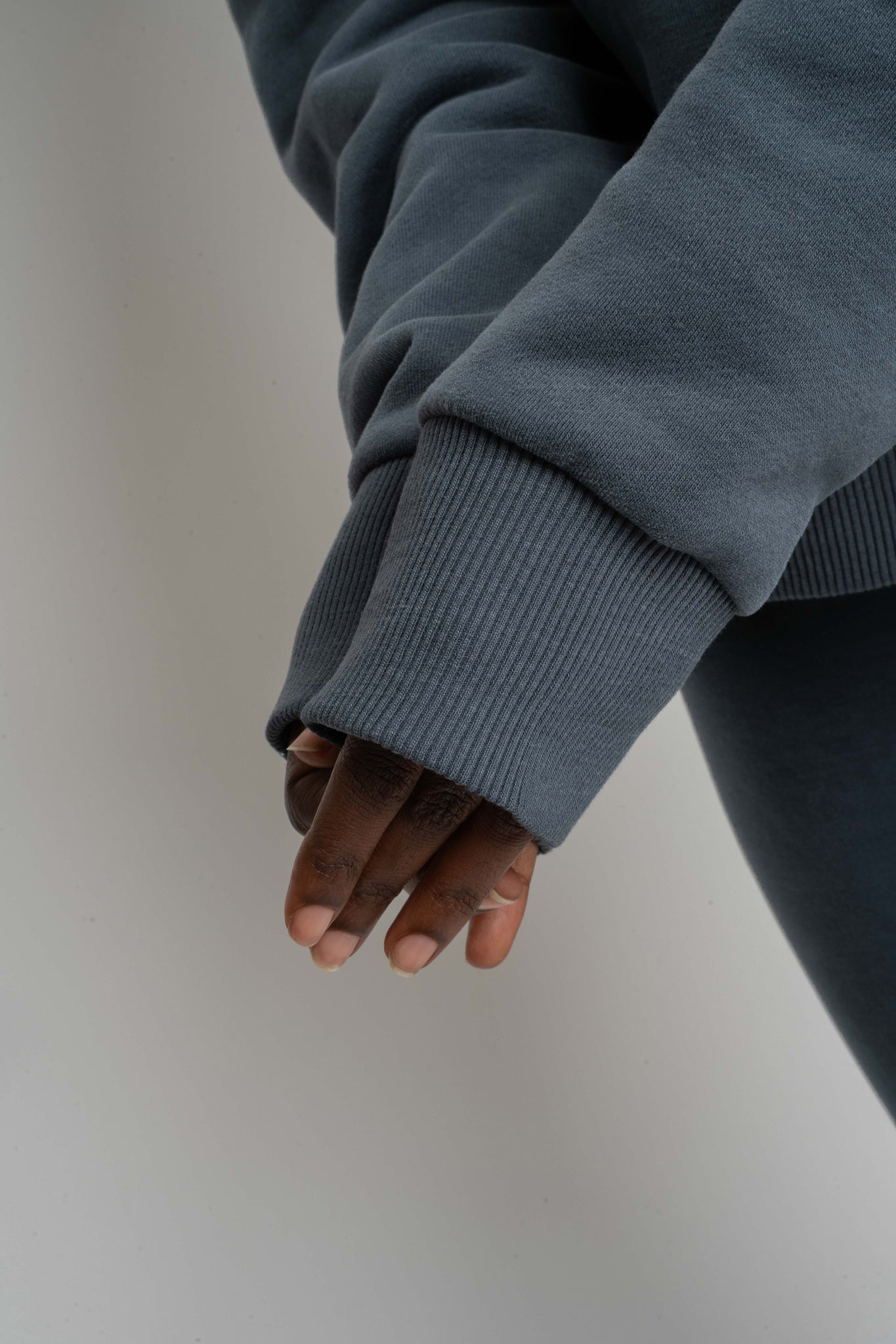 BLUZA Z KAPTUREM 2nd DROP GRAFITOWA - MURIA