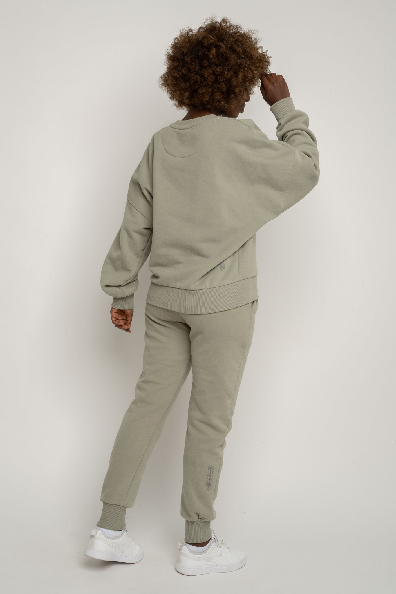 BLUZA TYPU CREWNECK OLIWKOWA - OZARK