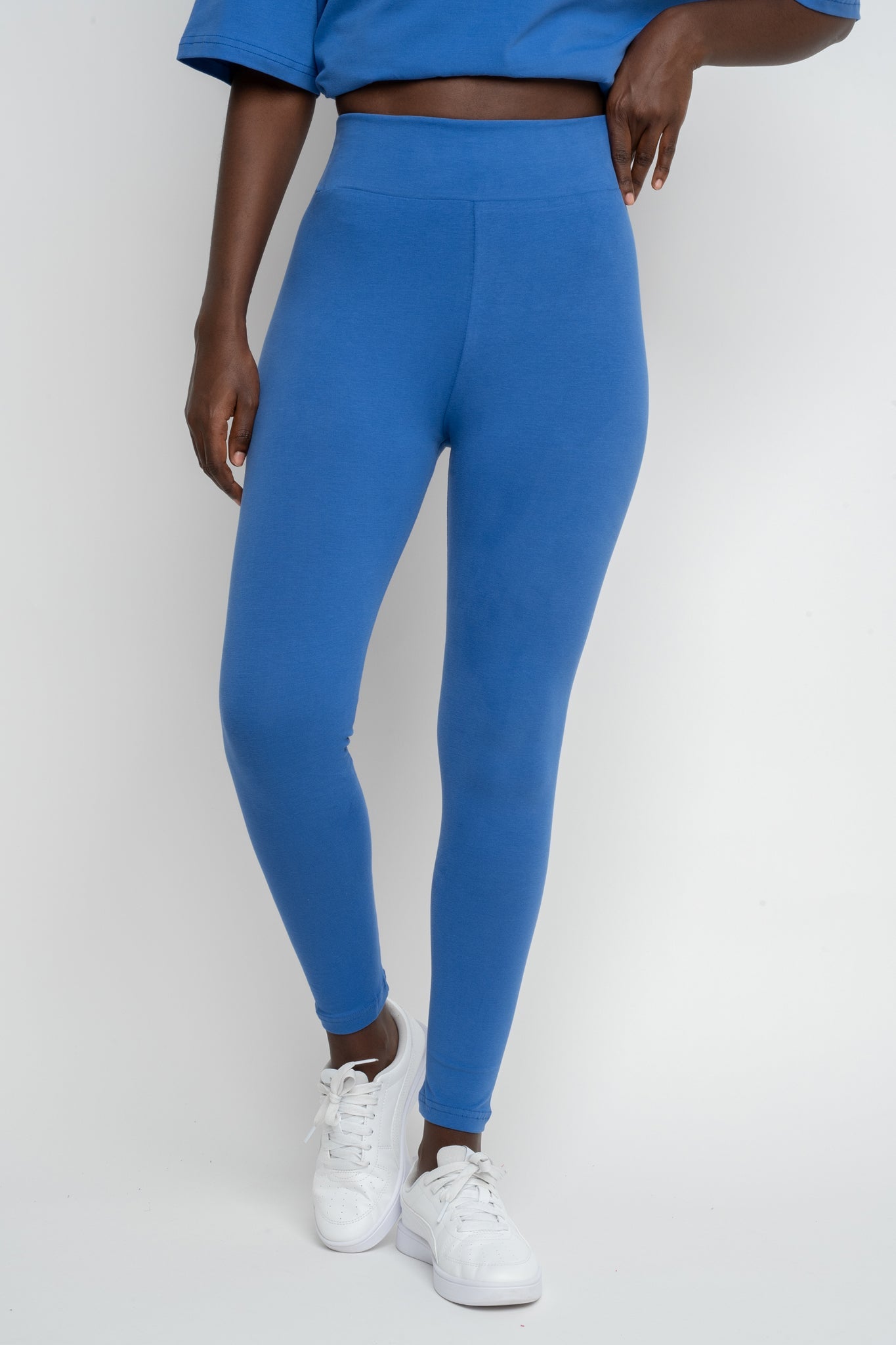 BAWEŁNIANE LEGGINSY CHABROWE - LUIZIANA