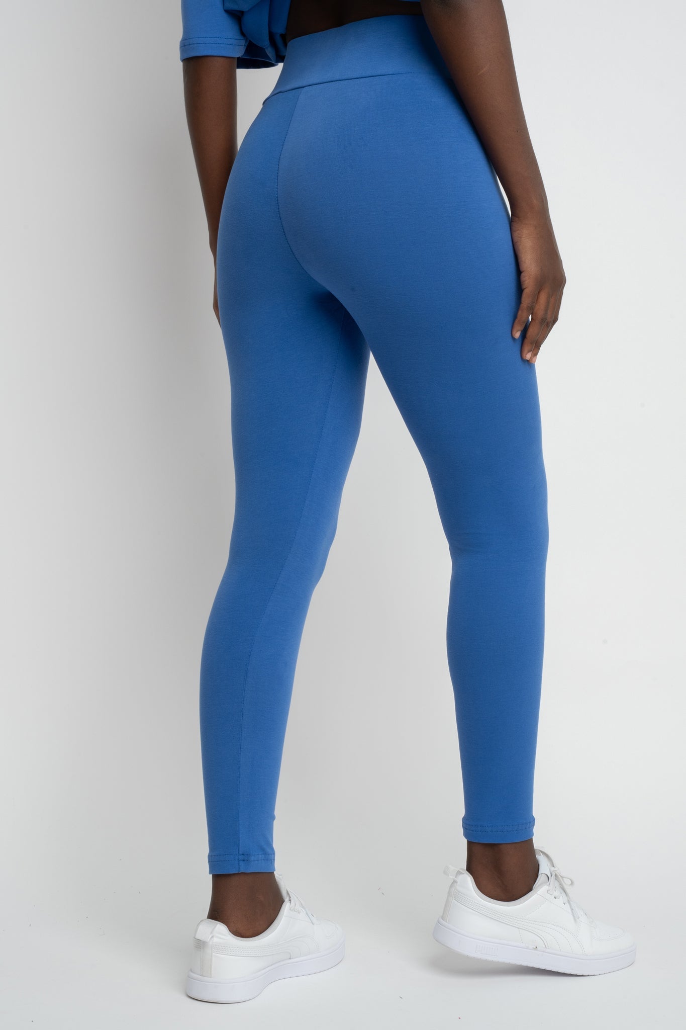 BAWEŁNIANE LEGGINSY CHABROWE - LUIZIANA