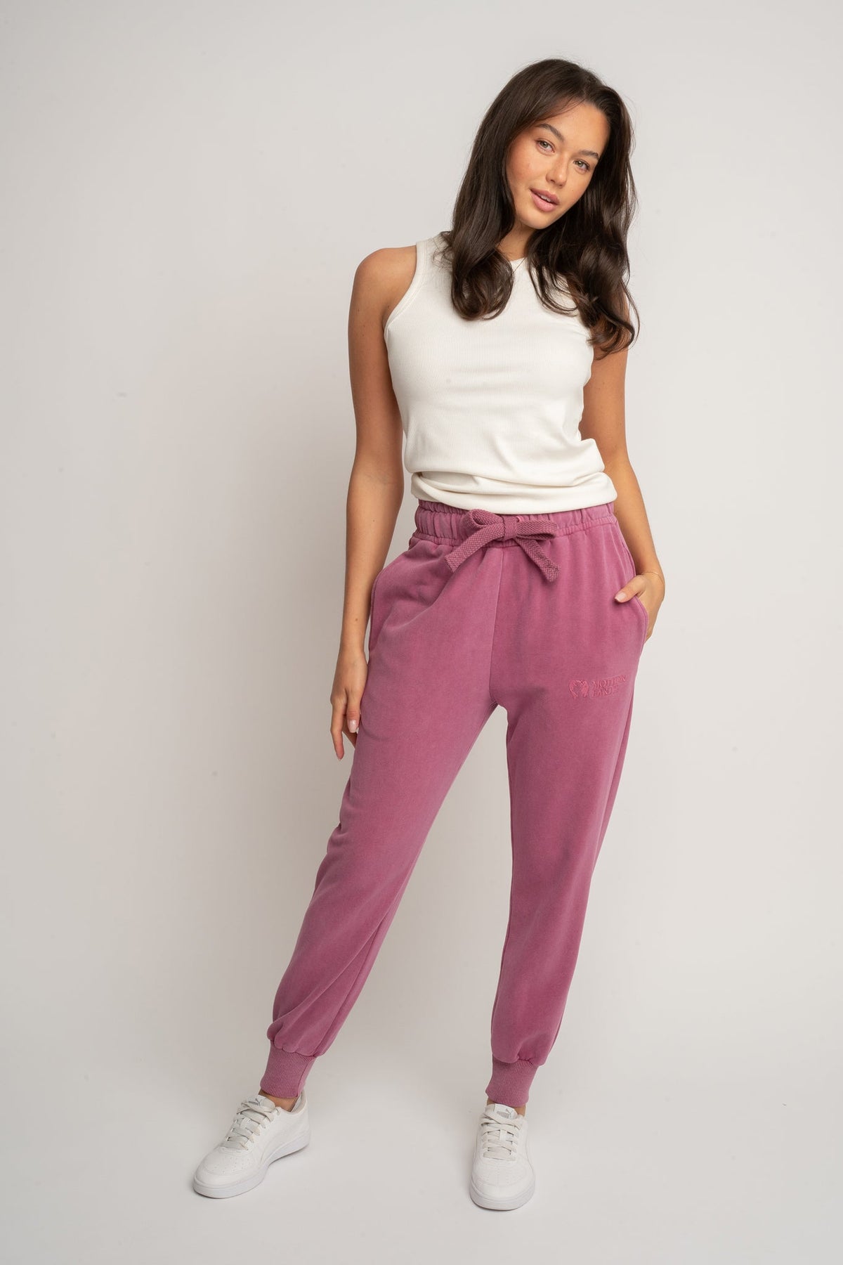 WASHED JOGGERS PINK - ODENSE