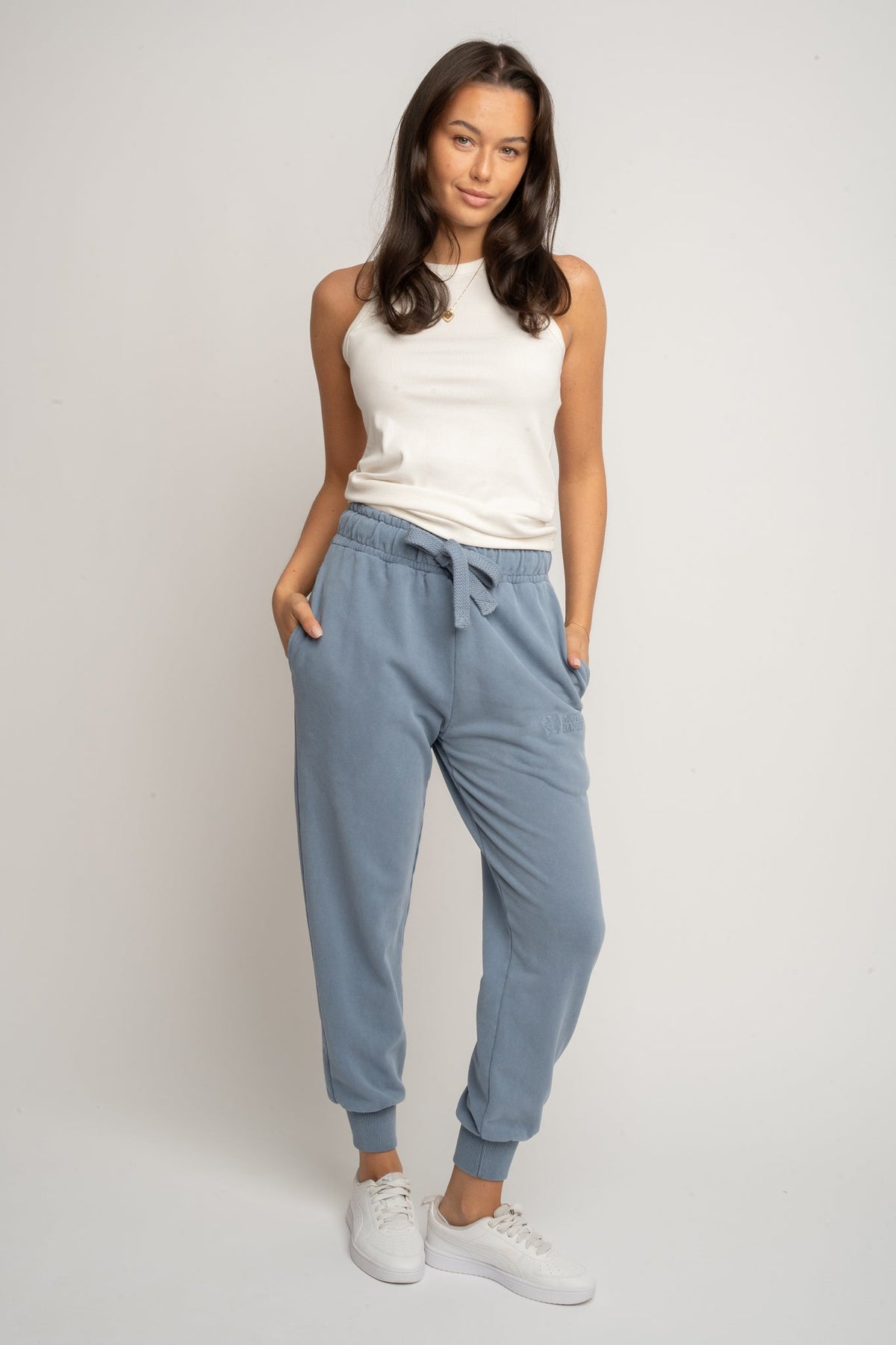 BLUE WASHED JOGGERS - ODENSE
