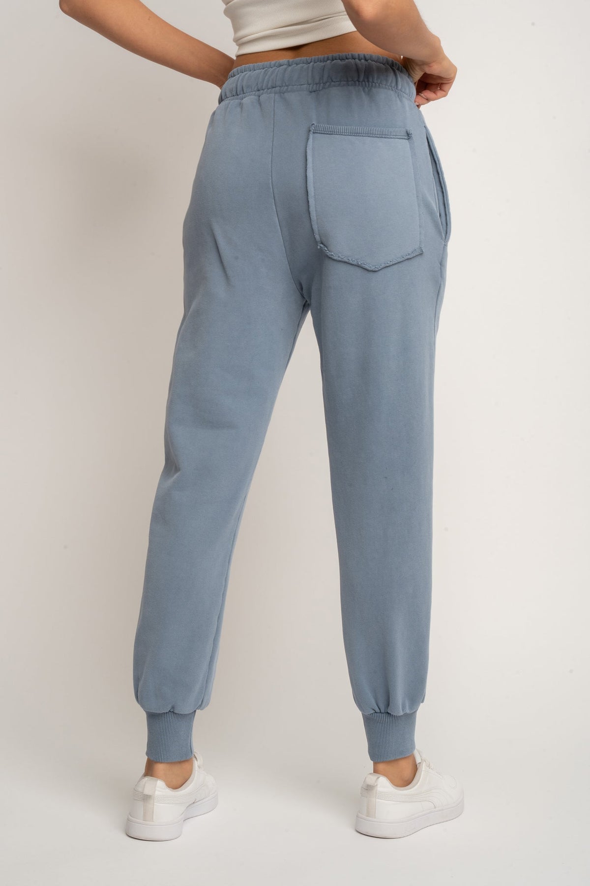 BLUE WASHED JOGGERS - ODENSE