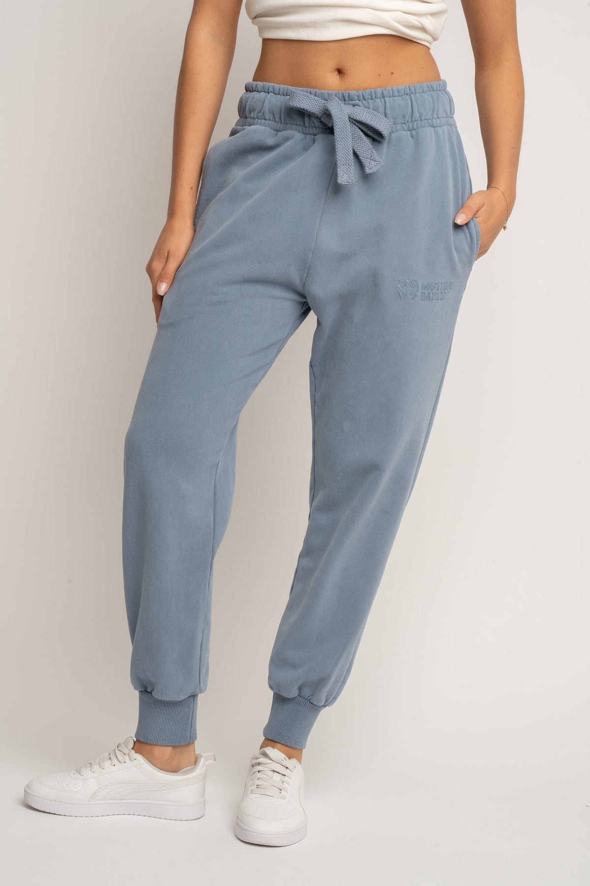BLUE WASHED JOGGERS - ODENSE