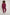 BLUZA OVERSIZE Z SZEROKIM DEKOLTEM BURGUNDOWA - MULL