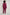 BLUZA OVERSIZE Z SZEROKIM DEKOLTEM BURGUNDOWA - MULL