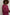 BLUZA OVERSIZE Z SZEROKIM DEKOLTEM BURGUNDOWA - MULL