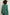 BLUZA OVERSIZE Z SZEROKIM DEKOLTEM ZIELONA - MULL
