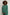 BLUZA OVERSIZE Z SZEROKIM DEKOLTEM ZIELONA - MULL