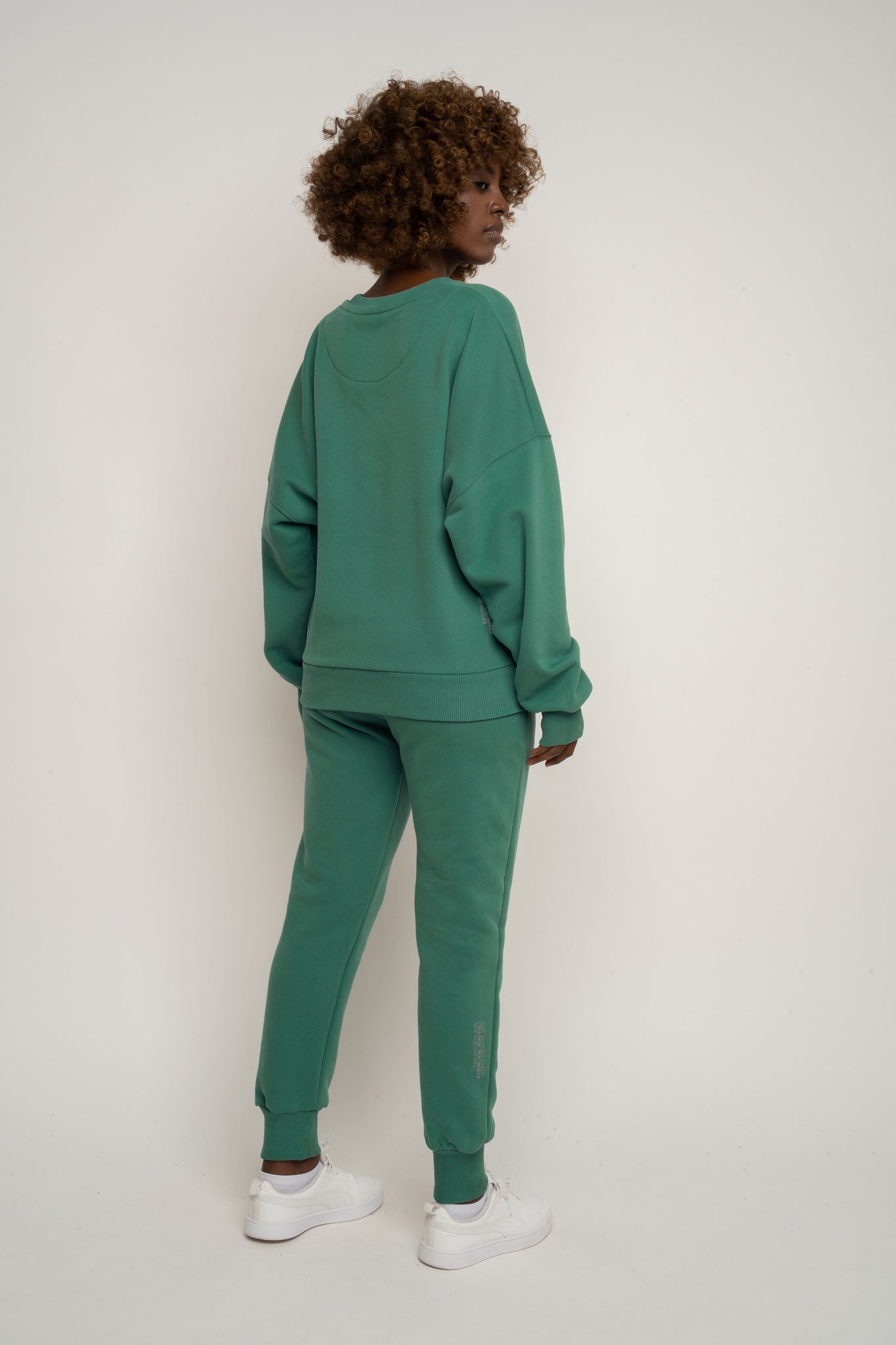 BLUZA TYPU CREWNECK ZIELONA - OZARK
