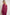 BLUZA Z DEKOLTEM OVERSIZE BURGUNDOWA - BISCOE