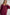 BLUZA Z DEKOLTEM OVERSIZE BURGUNDOWA - BISCOE