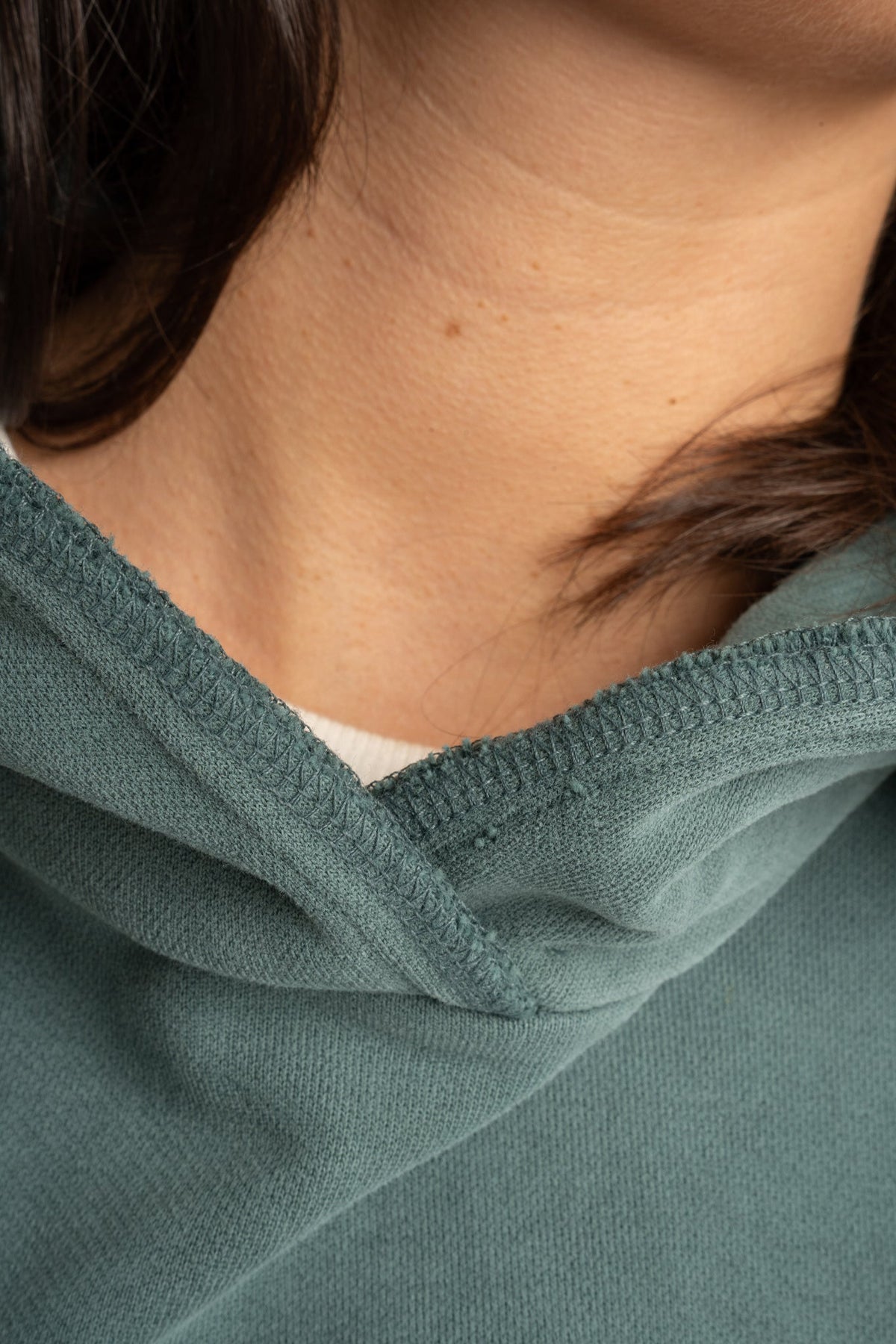 OVERSIZED WASHED SWEATSHIRT GREEN - OSLO