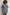 T-SHIRT OVERSIZE Z EFEKTEM WASHED GRANATOWY - COMO