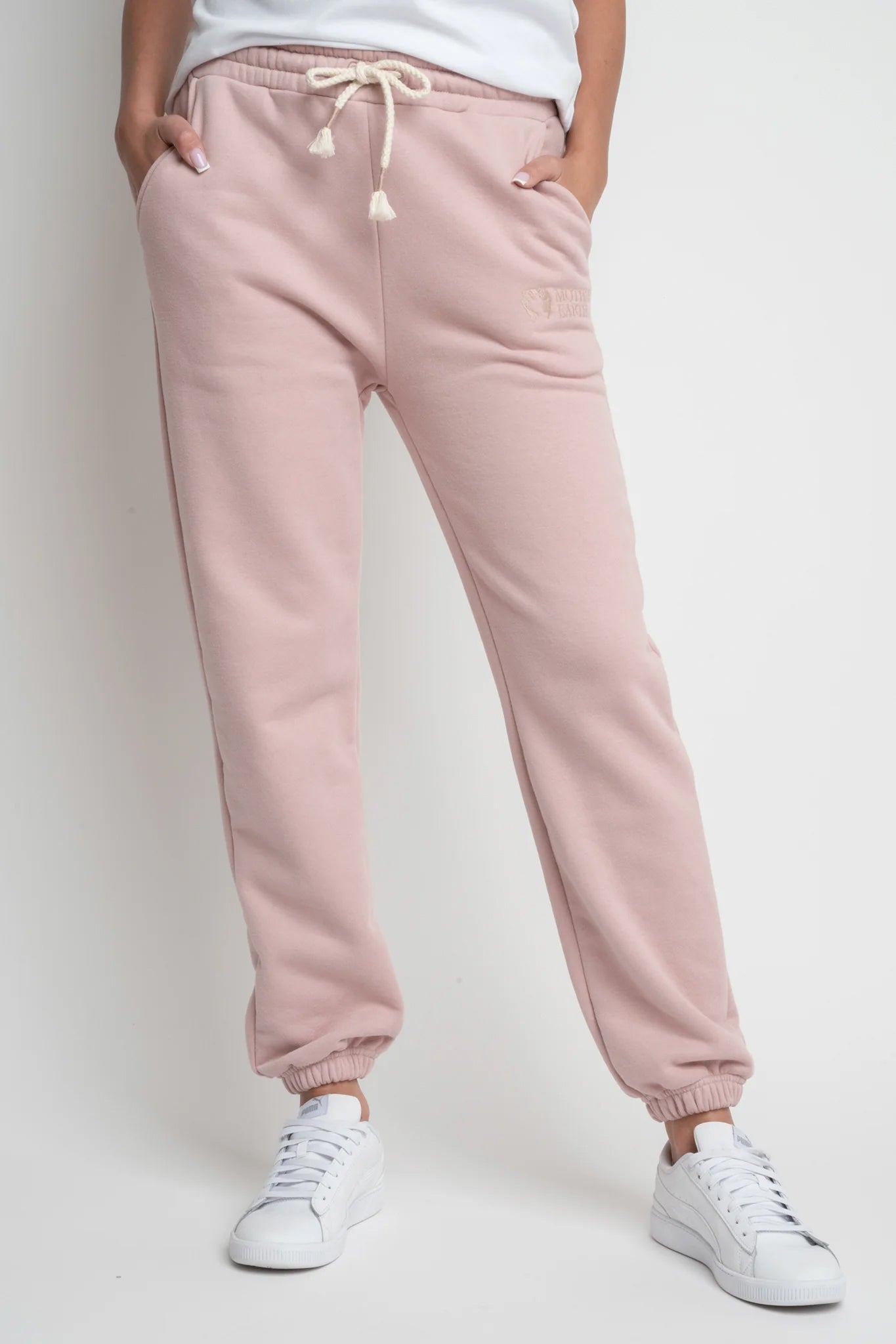 SPODNIE DRESOWE REGULAR FIT 2nd DROP JASNORÓŻOWE - MILOS