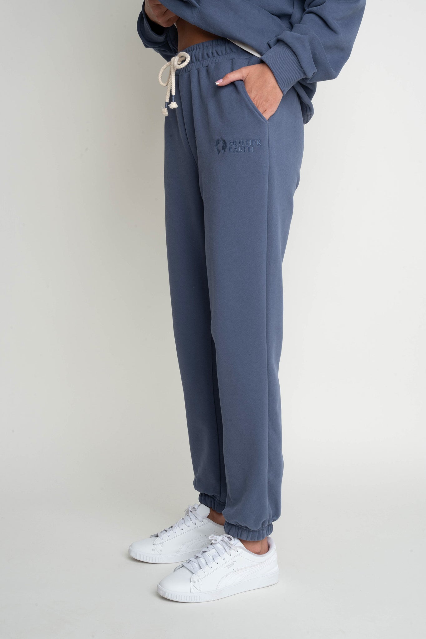 SPODNIE DRESOWE REGULAR FIT 2nd DROP GRANATOWE - MILOS