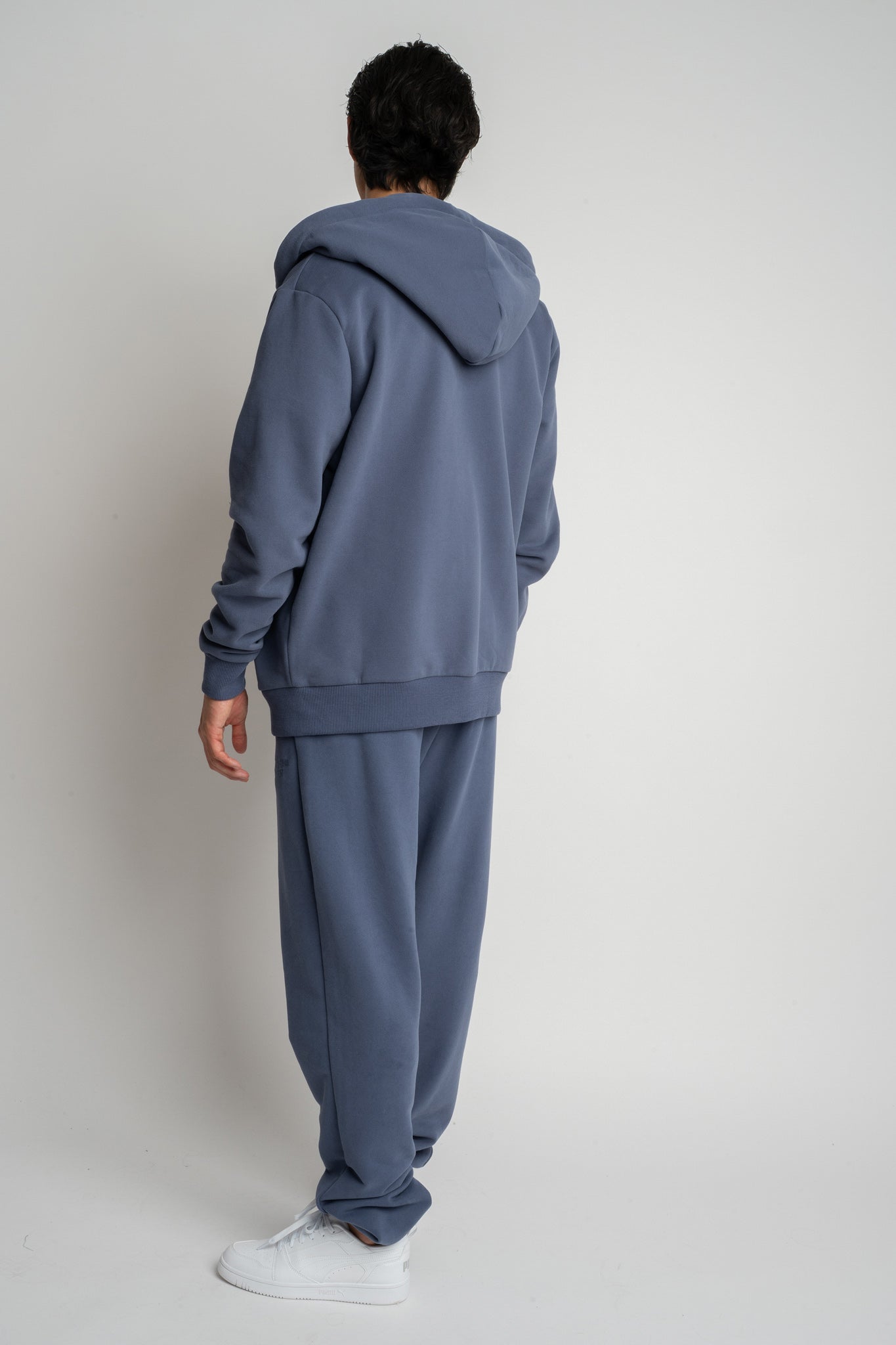 MĘSKA BLUZA Z KAPTUREM 2nd DROP GRANATOWA - NASSAU