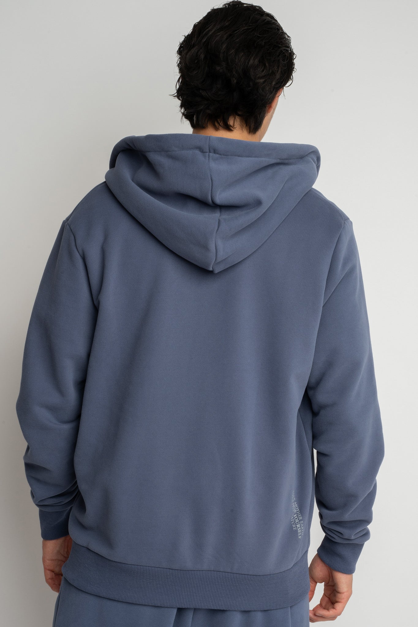 MĘSKA BLUZA Z KAPTUREM 2nd DROP GRANATOWA - NASSAU