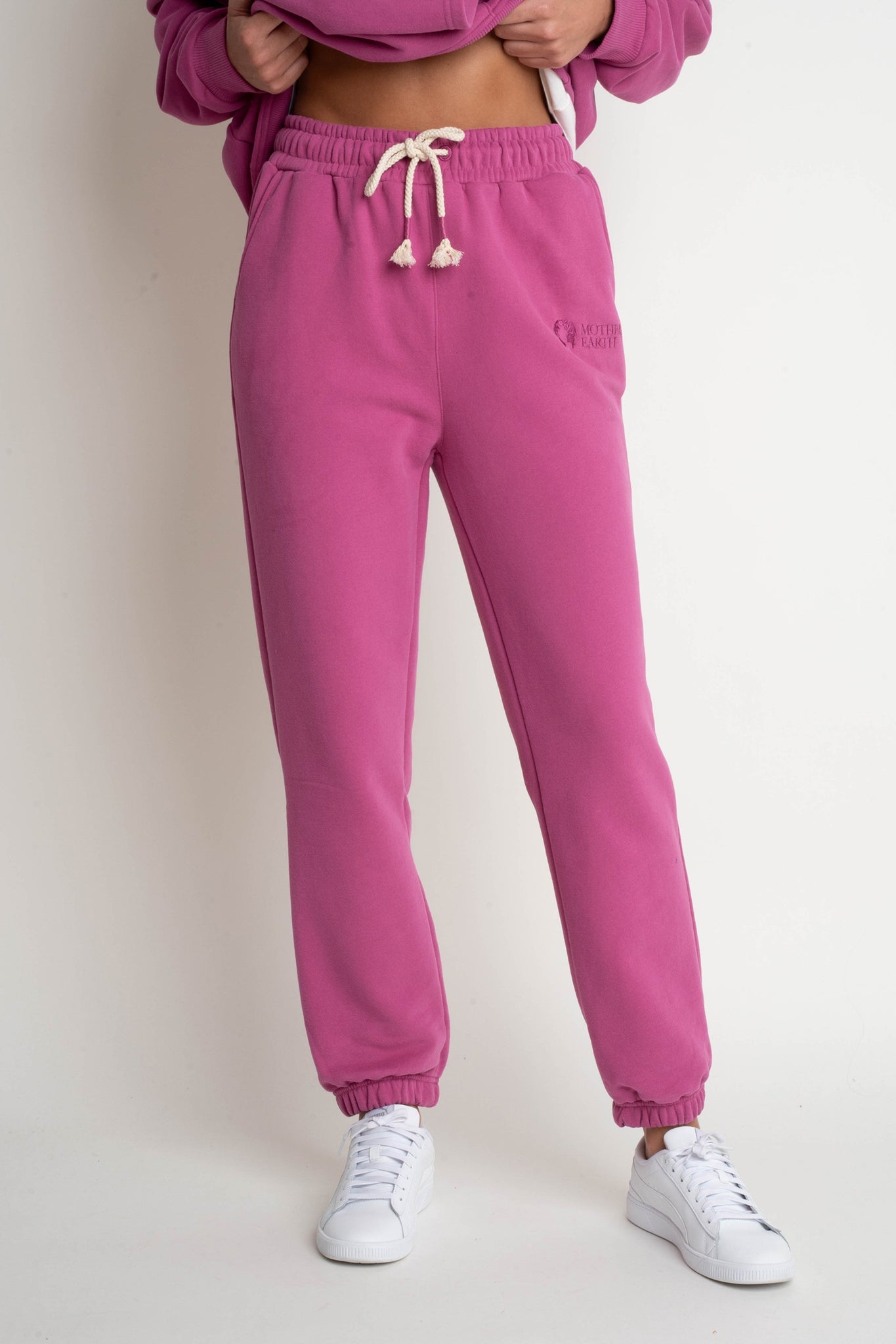 SPODNIE DRESOWE REGULAR FIT 2nd DROP RÓŻOWE - MILOS