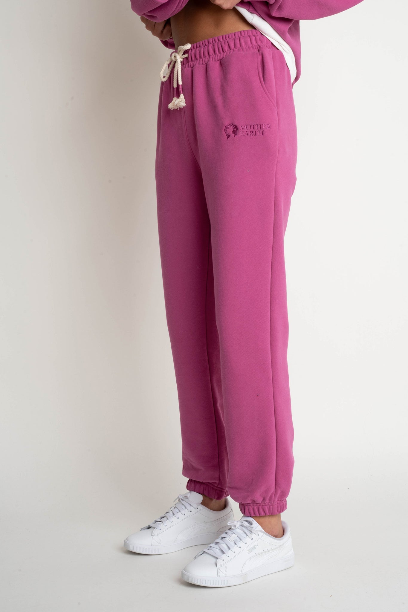 SPODNIE DRESOWE REGULAR FIT 2nd DROP RÓŻOWE - MILOS