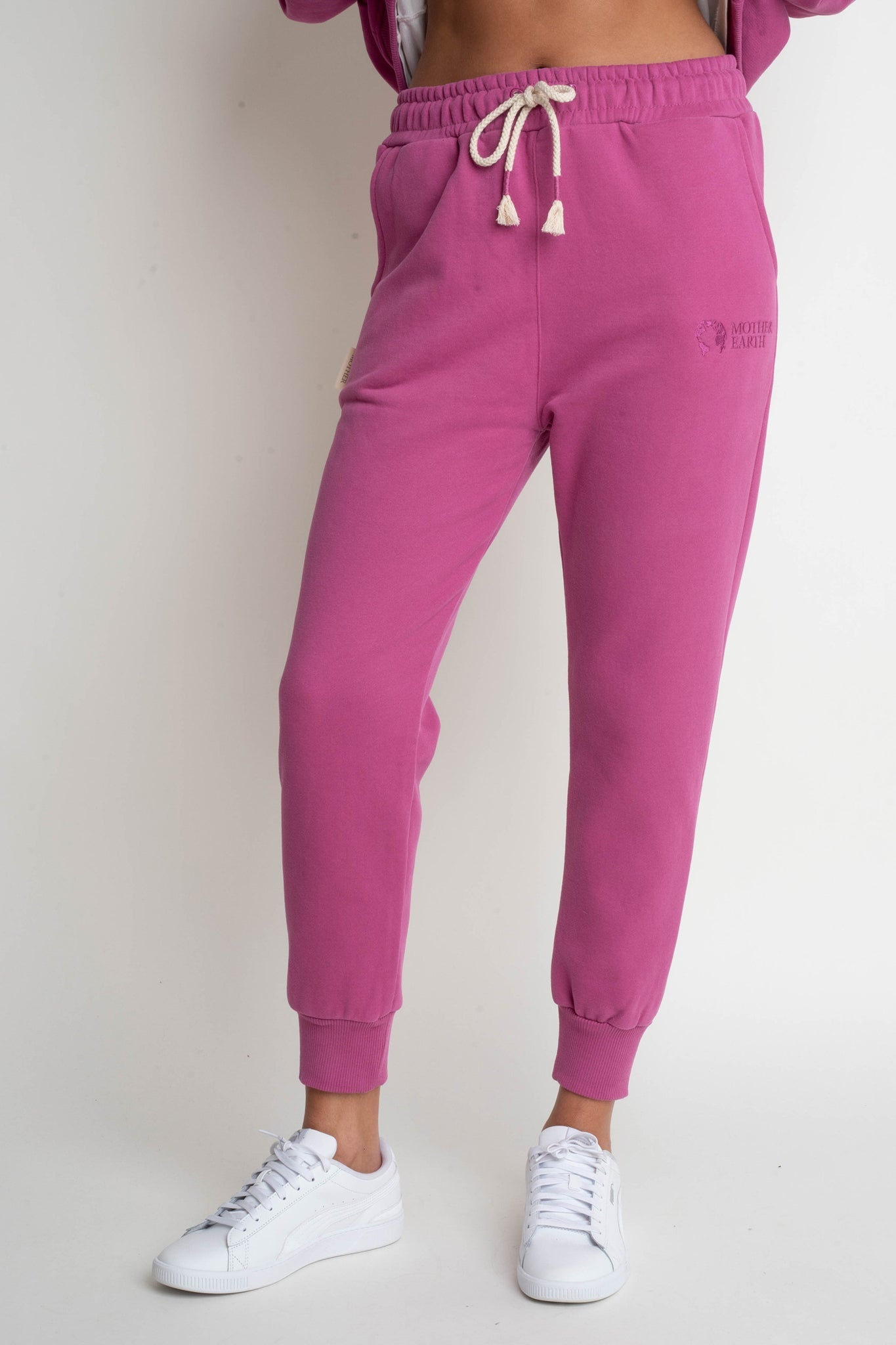 SPODNIE DRESOWE TYPU JOGGER 2nd DROP RÓŻOWE - BEGERA