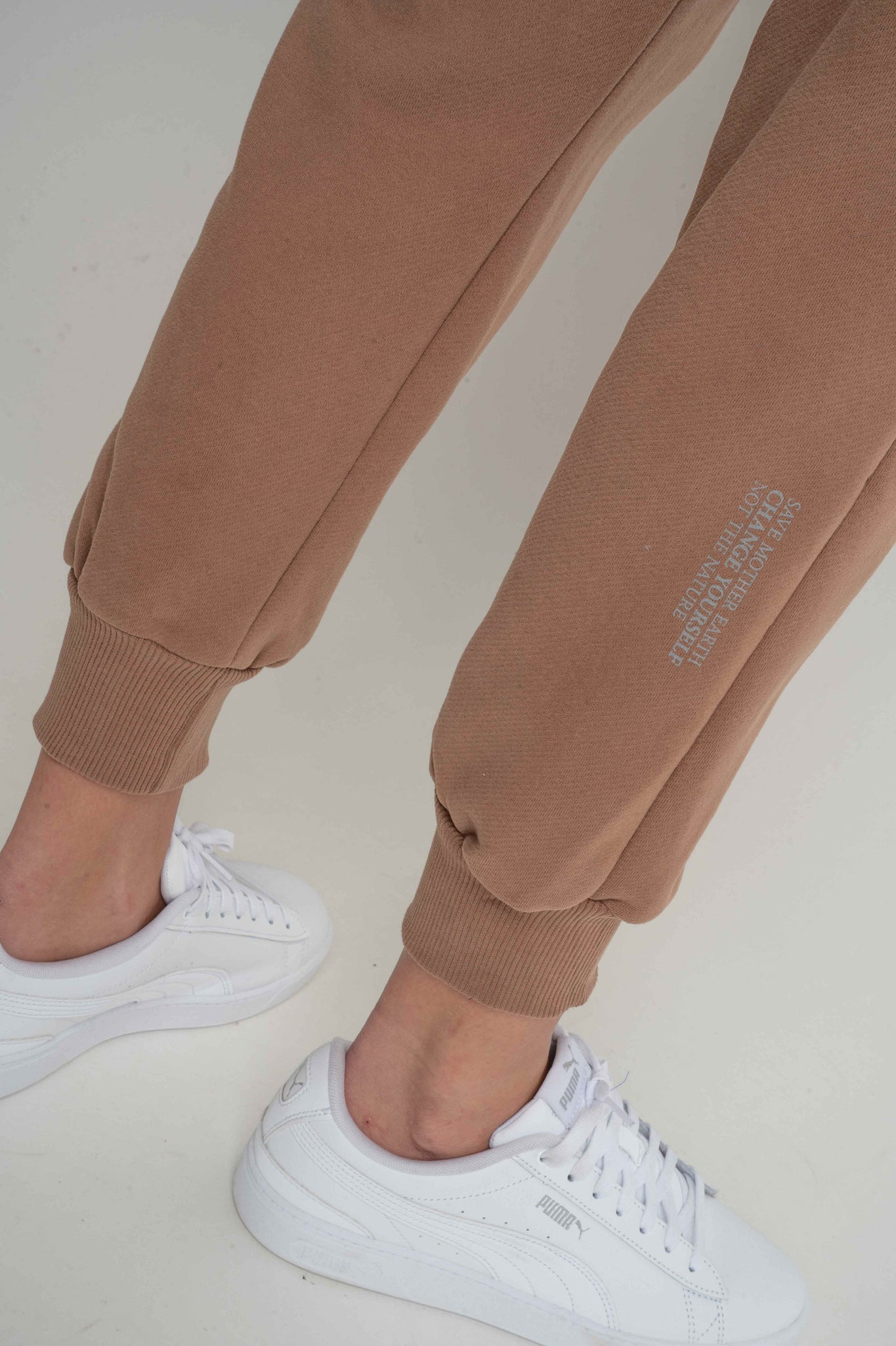 SPODNIE DRESOWE TYPU JOGGER 2nd DROP BRĄZOWE - BEGERA